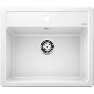 Blanco Legra 6 Weiße Küchenspüle - Einzelschüssel 58,5x50cm - Küchenspüle Blanco Legra 6 Weiße Küchenspüle - Einzelschüssel 58,5x50cm - Küchenspüle