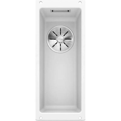 Blanco SUBLINE 160-U - Slanke granieten keukenemmer voor 30 cm brede onderkasten - Inbouw Blanco SUBLINE 160-U - Slanke granieten keukenemmer voor 30 cm brede onderkasten - Inbouw
