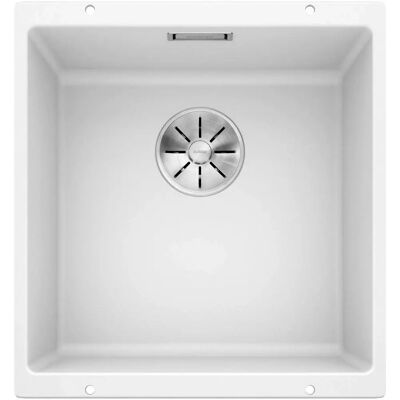 Blanco Subline 400-U White Silgranit Single Bowl Undermount Sink Blanco Subline 400-U White Silgranit Single Bowl Undermount Sink