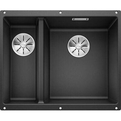 Chiuvetă Blanco Subline 340/160-U Sub-blat - 1,5 Băi, Antracit, Dreapta, Silgranit Chiuvetă Blanco Subline 340/160-U Sub-blat - 1,5 Băi, Antracit, Dreapta, Silgranit