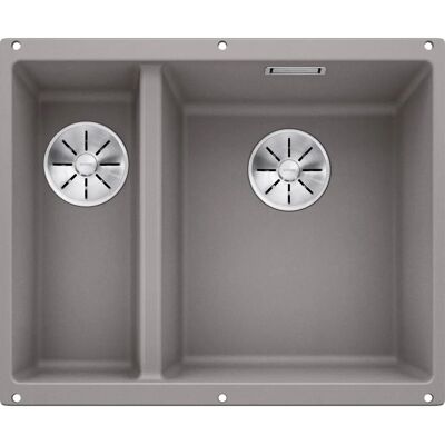 Blanco Subline 340/160-U Alumetalllic Einbauwaschbecken - Einbauwaschbecken Blanco Subline 340/160-U Alumetalllic Einbauwaschbecken - Einbauwaschbecken