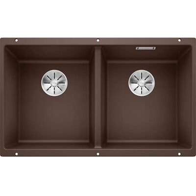 Blanco SUBLINE 350/350-U Kaffee Doppelbecken Spüle Blanco SUBLINE 350/350-U Kaffee Doppelbecken Spüle