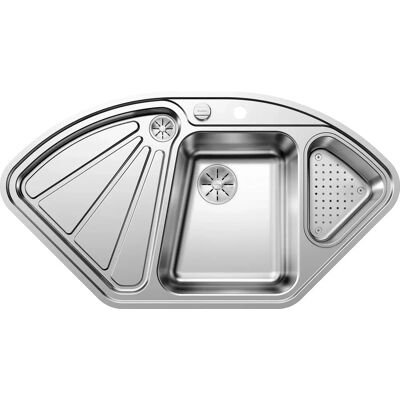 Blanco Delta Nerezové Dřez - Ergonomický Rohový Design Blanco Delta Nerezové Dřez - Ergonomický Rohový Design