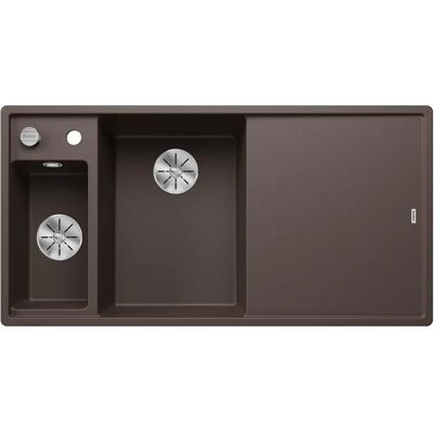 Blanco AXIA III 6 S - Küchenspüle, Braun, 2 Becken Blanco AXIA III 6 S - Küchenspüle, Braun, 2 Becken