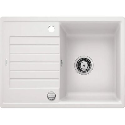 Blanco ZIA 45 S Compact - Reversibele Witte Keukenspoelbak Blanco ZIA 45 S Compact - Reversibele Witte Keukenspoelbak