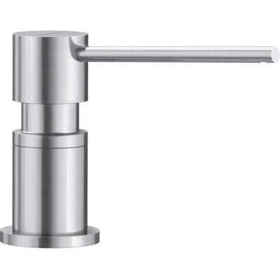 Dispensador Blanco Lato en Acero Inoxidable - Para Jabón y Detergente Dispensador Blanco Lato en Acero Inoxidable - Para Jabón y Detergente