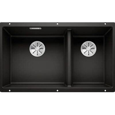 Blanco Subline 430/270-U Silgranit Küchenspüle - Schwarz Blanco Subline 430/270-U Silgranit Küchenspüle - Schwarz