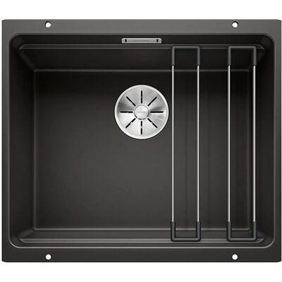 Blanco Etagon 500-U - Nerezové vestavné dřezy, černé, 530x460 mm Blanco Etagon 500-U - Nerezové vestavné dřezy, černé, 530x460 mm