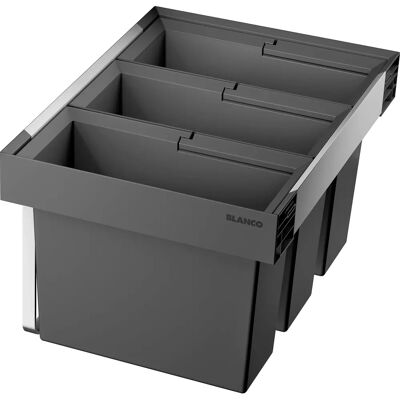 BLANCO FLEXON II Low 60/3 Einbaumülleimer - Mülltrennsystem BLANCO FLEXON II Low 60/3 Einbaumülleimer - Mülltrennsystem