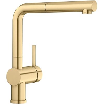 Blanco Linus-S Kitchen Mixer Tap - Ceramic, Swivel, Pull-Out Spray Blanco Linus-S Kitchen Mixer Tap - Ceramic, Swivel, Pull-Out Spray