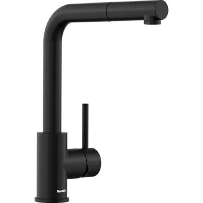 Robinet de bucătărie BLANCO Mila-S - Negru Mat - Presiune Ridicată, Duș Retractable Robinet de bucătărie BLANCO Mila-S - Negru Mat - Presiune Ridicată, Duș Retractable