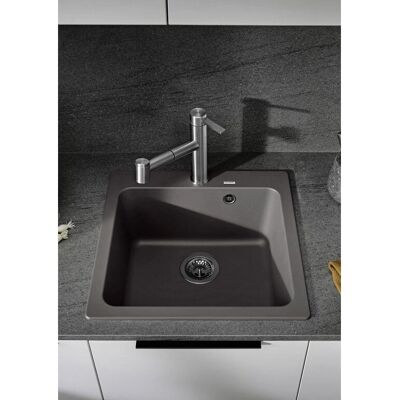 Blanco Naya 45 Silgranit Antracyt - Évier de Cuisine - Publicité Blanco Naya 45 Silgranit Antracyt - Évier de Cuisine - Publicité