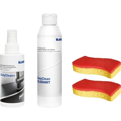 Blanco DeepClean SILGRANIT Reinigungset - Oberflächenpflege Blanco DeepClean SILGRANIT Reinigungset - Oberflächenpflege