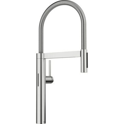 Robinet de cuisine Blanco Culina-S II à capteur - Acier - Publicité Robinet de cuisine Blanco Culina-S II à capteur - Acier - Publicité