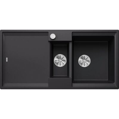 Blanco ADIRA 6 S SILGRANIT Schwarz Reversible 100cm Einbauspüle Blanco ADIRA 6 S SILGRANIT Schwarz Reversible 100cm Einbauspüle