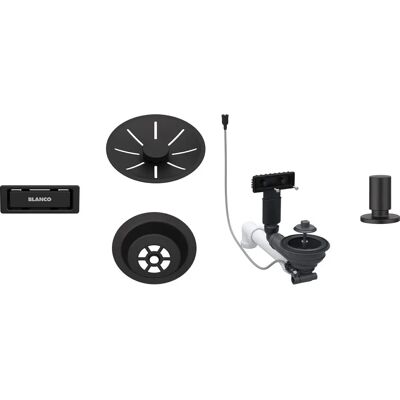 Blanco - InFino - Negru mat - Drain Kit Blanco - InFino - Negru mat - Drain Kit