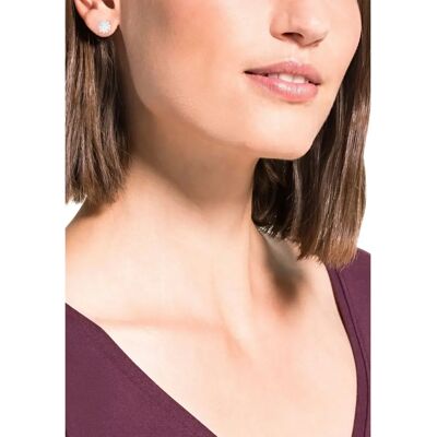 Amor Ohrstecker aus Silber mit Zirkonia - Elegantes Geschenk Amor Ohrstecker aus Silber mit Zirkonia - Elegantes Geschenk