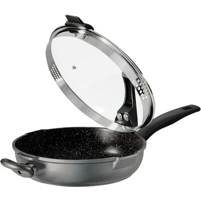 Poêle de cuisson FUTURE - Antiadhésive, induction, 28cm - Publicité Poêle de cuisson FUTURE - Antiadhésive, induction, 28cm - Publicité