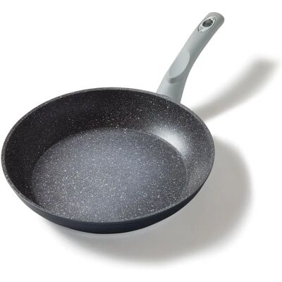 Poêle Gourmundo 28 cm avec revêtement antiadhésif - Induction compatible - Publicité Poêle Gourmundo 28 cm avec revêtement antiadhésif - Induction compatible - Publicité
