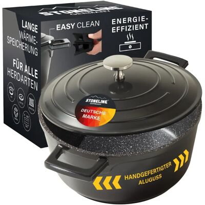 STONELINE Mini Poêle à Rôtir - Poêle avec Couvercle Auto-Humidificateur - 20cm - Publicité STONELINE Mini Poêle à Rôtir - Poêle avec Couvercle Auto-Humidificateur - 20cm - Publicité