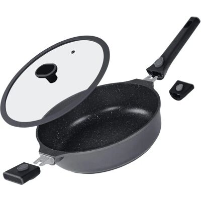 STONELINE Imagination PLUS Poêle de cuisson - Sécurité, Antiadhésif, 28cm - Publicité STONELINE Imagination PLUS Poêle de cuisson - Sécurité, Antiadhésif, 28cm - Publicité