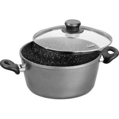 STONELINE 6741 Suppentopf - 1,8L Anthrazit STONELINE 6741 Suppentopf - 1,8L Anthrazit