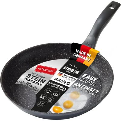POÊLE EN ALUMINIUM MOULÉ 28CM STONELINE - Compatible induction - Publicité POÊLE EN ALUMINIUM MOULÉ 28CM STONELINE - Compatible induction - Publicité