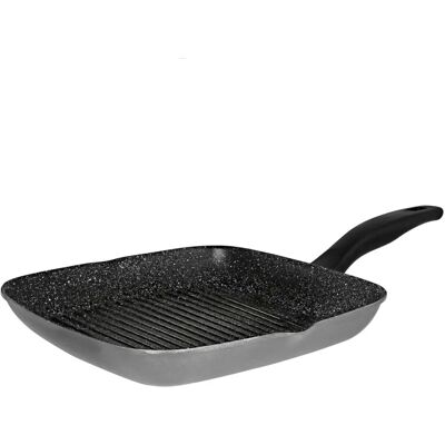 Poêle à griller STONELINE - Ø 32 x 32 cm, compatible induction, aluminium moulé, antiadhésif avec particules de pierre - Publicité Poêle à griller STONELINE - Ø 32 x 32 cm, compatible induction, aluminium moulé, antiadhésif avec particules de pierre - Publicité