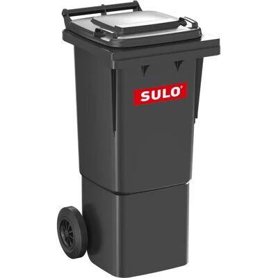 SULO Müllgrossbehälter, 60 l, grau - robust und fahrbar SULO Müllgrossbehälter, 60 l, grau - robust und fahrbar