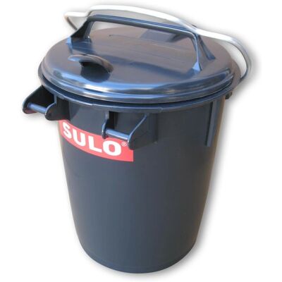 SULO 35L Kunststoff-Abfalleimer in Anthrazit SULO 35L Kunststoff-Abfalleimer in Anthrazit