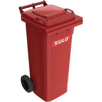 SULO 80 l Roter Müllcontainer - Abfallbehälter SULO 80 l Roter Müllcontainer - Abfallbehälter
