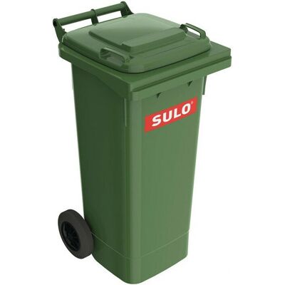 SULO Großer Müllcontainer 80L HDPE Grün - Abfalleimer SULO Großer Müllcontainer 80L HDPE Grün - Abfalleimer