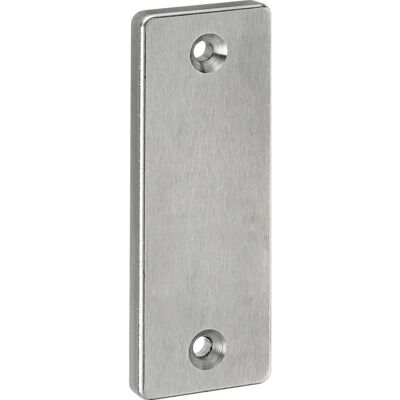 AMF - Type 426 - 87x32x6mm - Edelstahl matt - Blindrosette AMF - Type 426 - 87x32x6mm - Edelstahl matt - Blindrosette