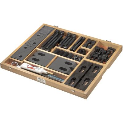 Conjunto de herramientas de fijación AMF M12 X 12 - Kit para ranuras en T Conjunto de herramientas de fijación AMF M12 X 12 - Kit para ranuras en T