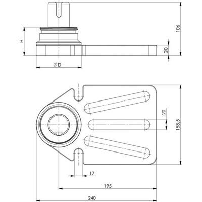 AMF Vis filetée 8X125 M-6379 - Vis filetée, DIN 6379, M8, 125mm - Publicité AMF Vis filetée 8X125 M-6379 - Vis filetée, DIN 6379, M8, 125mm - Publicité