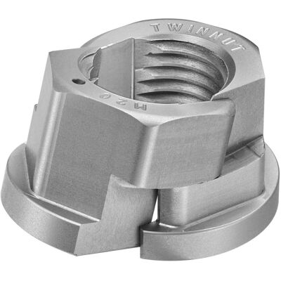 AMF Modello 6333S-M8 Dado di fissaggio con flangia AMF Modello 6333S-M8 Dado di fissaggio con flangia