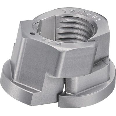 AMF Twinnut-Mutter mit Bund - Nut M16 - Nut Type Nut AMF Twinnut-Mutter mit Bund - Nut M16 - Nut Type Nut