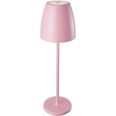 Megatron Pastelroze Oplaadbare LED Buiten Tafellamp - LED Tafellamp Megatron Pastelroze Oplaadbare LED Buiten Tafellamp - LED Tafellamp
