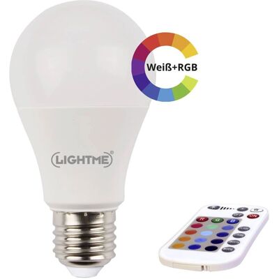 LightMe Ampoule LED 6W Blanc Chaud RGBW E27 - Éclairage LED - Publicité LightMe Ampoule LED 6W Blanc Chaud RGBW E27 - Éclairage LED - Publicité