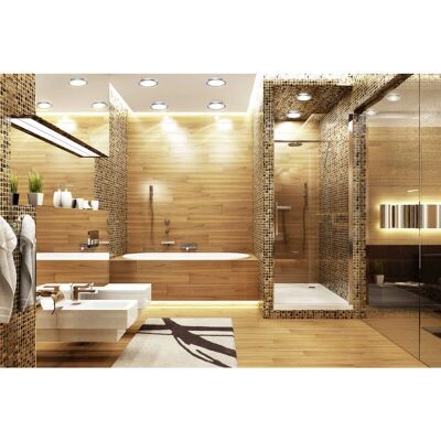 Lumière de Plafond LightMe Aqua Disk-1 - Couleur réglable - 8W 650lm - Publicité Lumière de Plafond LightMe Aqua Disk-1 - Couleur réglable - 8W 650lm - Publicité