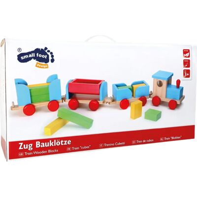 Small Foot Drewniany Pociąg z 2 Wagonami - Typ Zabawki Small Foot Drewniany Pociąg z 2 Wagonami - Typ Zabawki