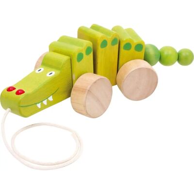 Legler Small Foot Modell 2604 Grön dragleksak - Träleksak Legler Small Foot Modell 2604 Grön dragleksak - Träleksak