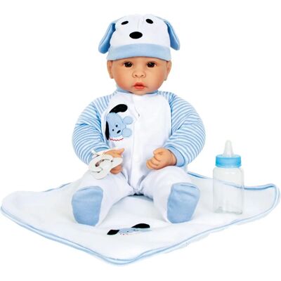 Poupée Small Foot Benno - Corps souple, 40cm, Motif chiot - Publicité Poupée Small Foot Benno - Corps souple, 40cm, Motif chiot - Publicité