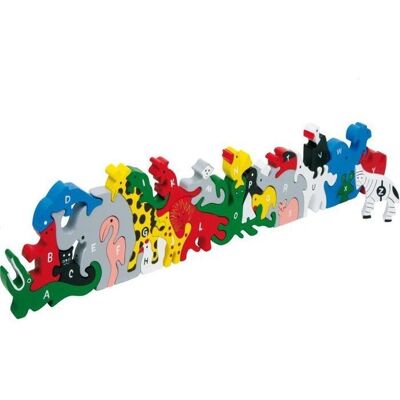 Legler Small Foot Tiere Alphabet und Zahlen Puzzle - Puzzle - Rot Legler Small Foot Tiere Alphabet und Zahlen Puzzle - Puzzle - Rot