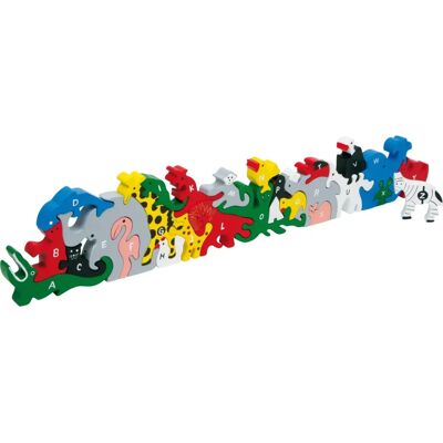 Legler Small Foot Dieren Alfabet en Cijfers Puzzel - Puzzel - Rood Legler Small Foot Dieren Alfabet en Cijfers Puzzel - Puzzel - Rood
