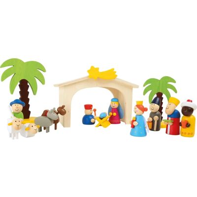Small Foot Holzkrippe Spielset - Weihnachtskrippe für Kinder Small Foot Holzkrippe Spielset - Weihnachtskrippe für Kinder