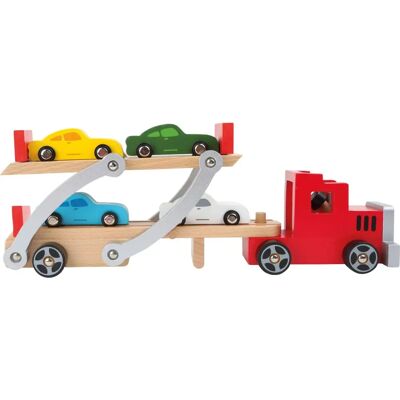 Small Foot Autotransporter - Klassischer Holztransporter Small Foot Autotransporter - Klassischer Holztransporter