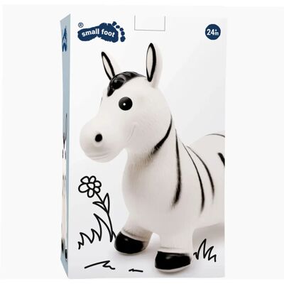 Small Foot Zebra Aufblasbares Hüpffigur - Bouncy Animal Small Foot Zebra Aufblasbares Hüpffigur - Bouncy Animal