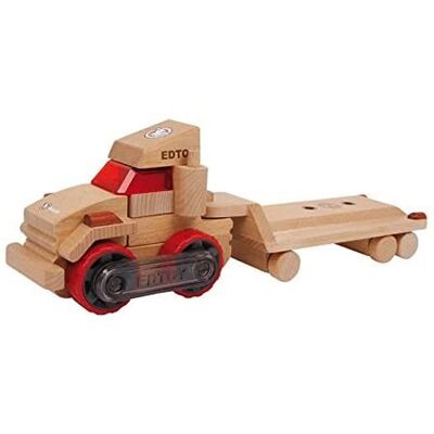 Camión con remolque transformable Small Foot - Juguete de construcción para niños Camión con remolque transformable Small Foot - Juguete de construcción para niños