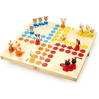 Small Foot Ludo Trädjur - Brädspel för Alla Small Foot Ludo Trädjur - Brädspel för Alla